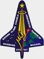 The STS-107 Mission Patch