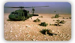 U.S. troops on the ground in Iraq, 1991
