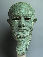 Sculpture of a head of an Akkadian ruler