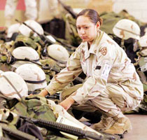 Army Pfc. Lori Piestewa was the first woman and first American Indian to be killed in the Iraqi war