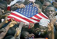 Liberians celebrate America's presence last Tuesday