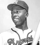 Hank Aaron holds the Major League record for most lifetime HRs (755)
