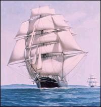 A British clipper ship