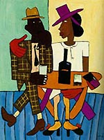 Painting by William H. Johnson, during the Harlem Renaissance