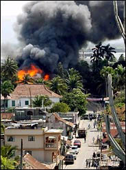 Rebel attacks in Cap-Haitien on Sunday, February 22