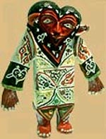 Doll depicting the spirit Gran Bwa