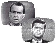 Richard Nixon and Robert Kennedy debated live on television
