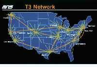 The T3 network in 1991
