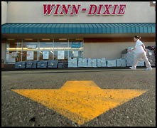 Supermarket chain Winn-Dixie didn't
adapt with shifts in consumer's habits, and the company now faces
bankruptcy.