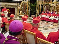 Catholic Cardinals will convene during the conclave to choose the next pope.