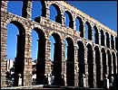 Roman aqueducts were tunnels used to transport water.