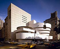 Like other designs by Frank Lloyd Wright, the Guggenheim Museum used themes seen in nature.