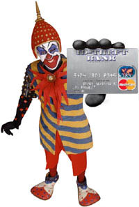 Some unscrupulous clowns can steal your identity or your credit card information either from you, a merchant, or computers run by credit card companies or their affiliates.