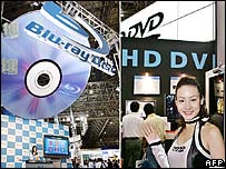 Blu-ray discs and HD DVDs have been going head-to-head  in dominating the next generation DVD market.