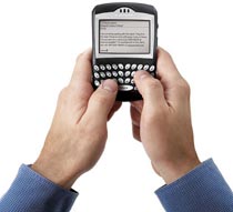 The BlackBerry's e-mail capabilities have been the focus of a patent dispute.